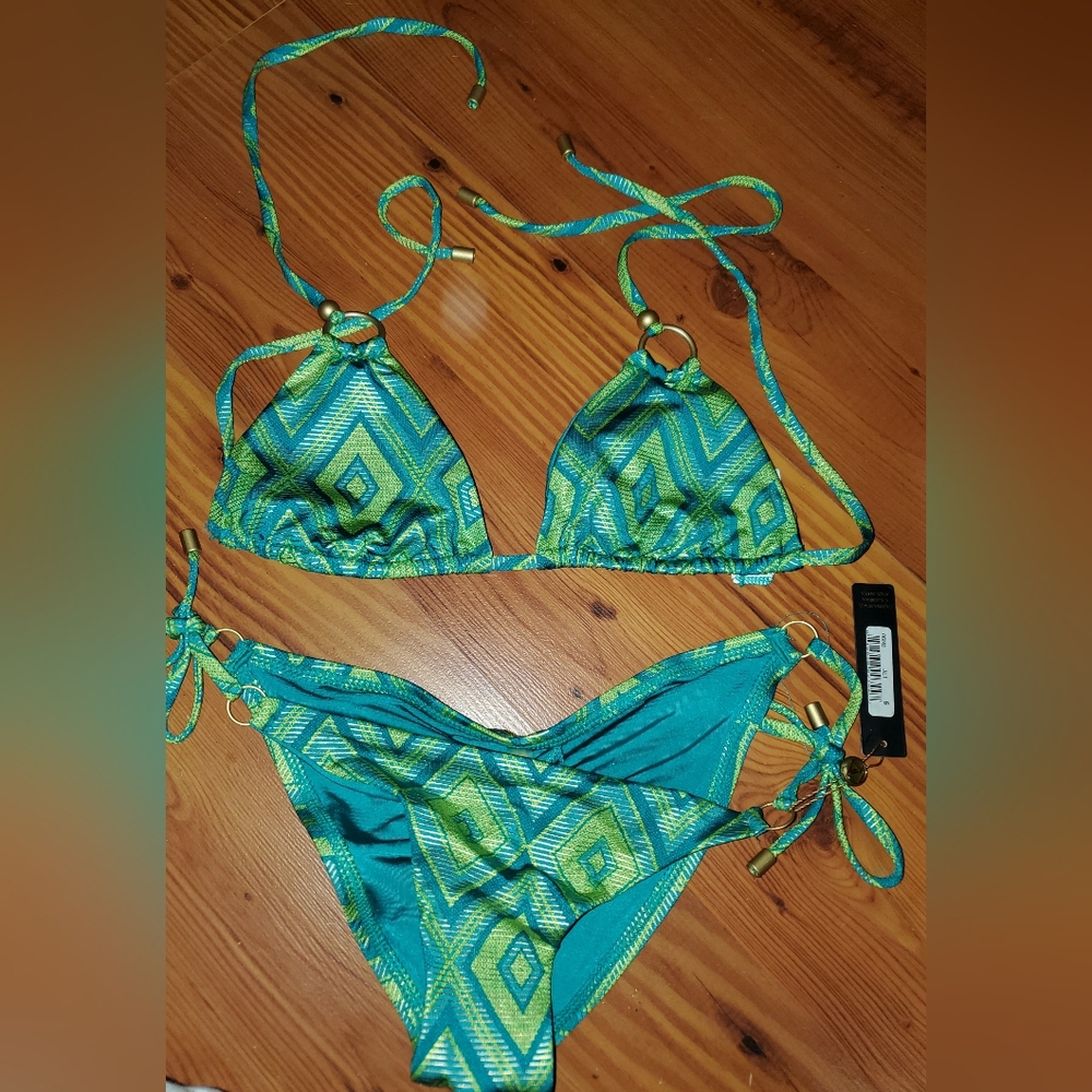 VITAMIN A Retro print bikini